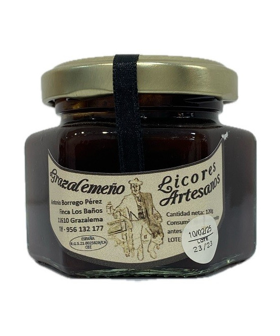 MERMELADA DE CIRUELA 120gr  GRAZALEMEÑO