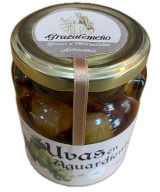 UVAS EN AGUARDIENTE ARTESANALES 290G – CONSERVA GOURMET TRADICIONAL DE GRAZALEMA (CÁDIZ)