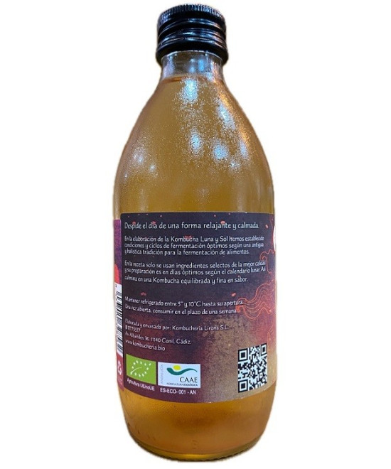 BIO KOMBUCHA LUNA LA KOMBUCHERÍA LIRONA CONIL CÁDIZ 33CL.