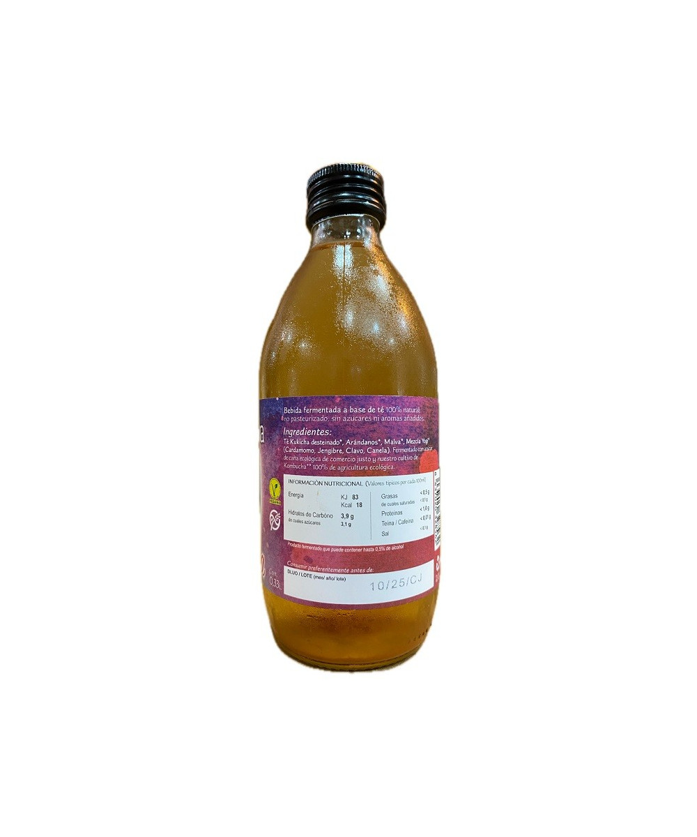 BIO KOMBUCHA LUNA LA KOMBUCHERÍA LIRONA CONIL CÁDIZ 33CL.