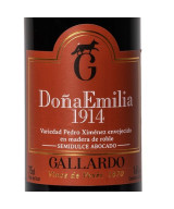 VINO DOÑA EMILIA 1914 BOTELLA 75cl. BODEGAS GALLARDO VEJER