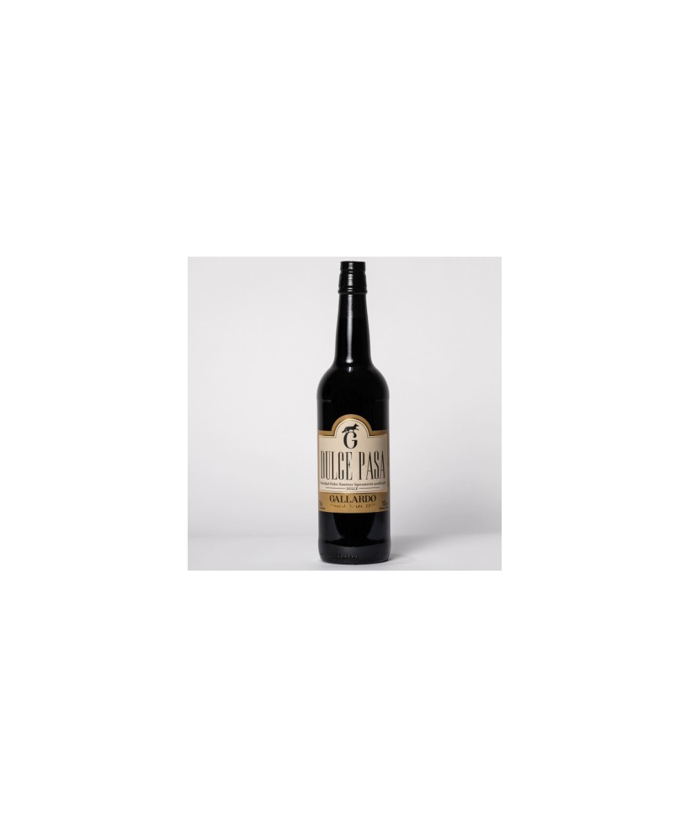 VINO DULCE PASA BOTELLA 75cl. BODEGAS GALLARDO VEJER