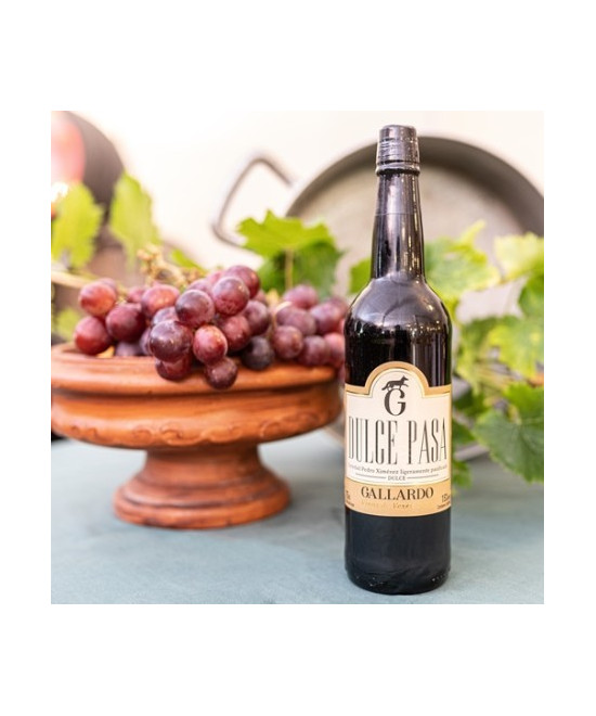 VINO DULCE PASA BOTELLA 75cl. BODEGAS GALLARDO VEJER