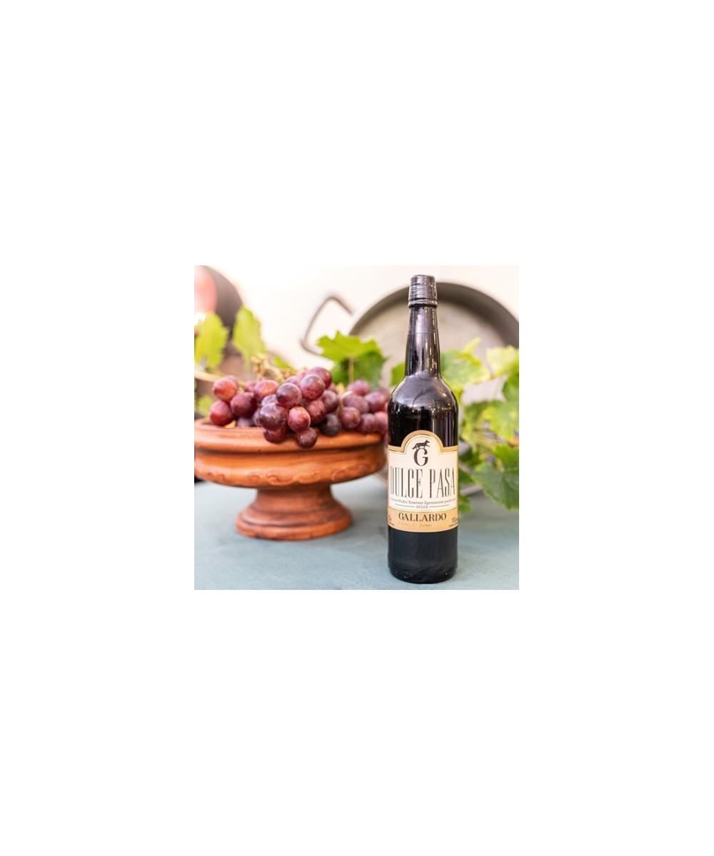 VINO DULCE PASA BOTELLA 75cl. BODEGAS GALLARDO VEJER