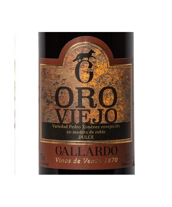 VINO ORO VIEJO BOTELLA 75cl. BODEGAS GALLARDO VEJER