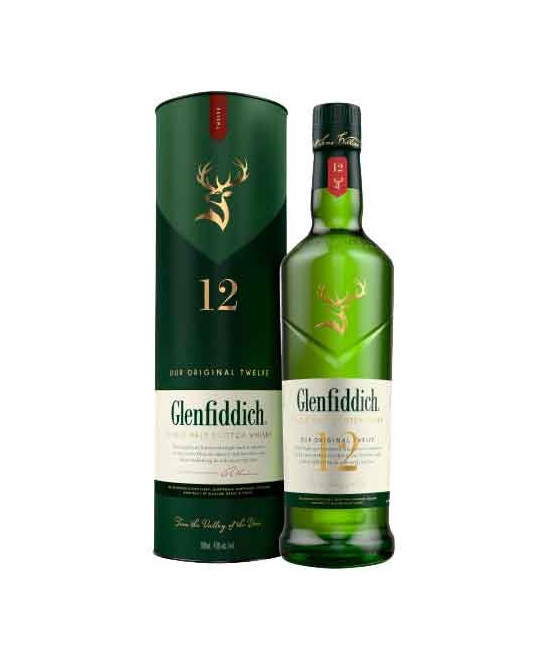 WHISKY GLENFIDDICH 12 AÑOS 0,70cl 