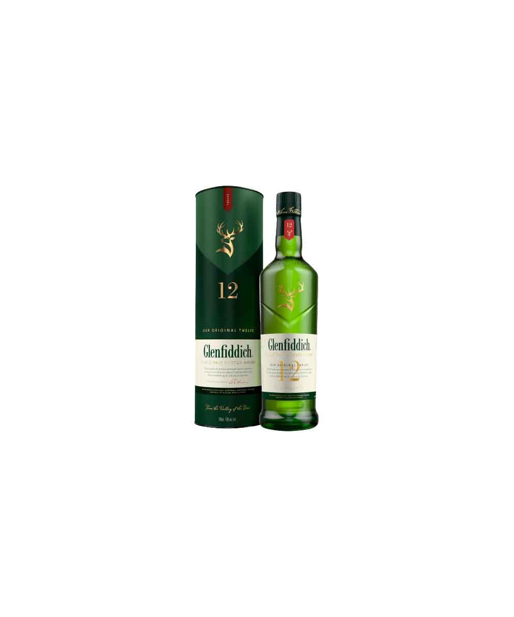 WHISKY GLENFIDDICH 12 AÑOS 0,70cl 