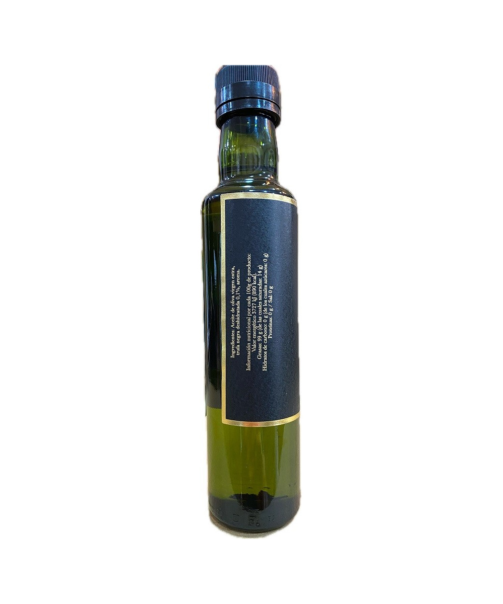 ACEITE DE OLIVA VIRGEN EXTRA CON TRUFA NEGRA MYKES GOURMET 250 ML - SABOR INTENSO