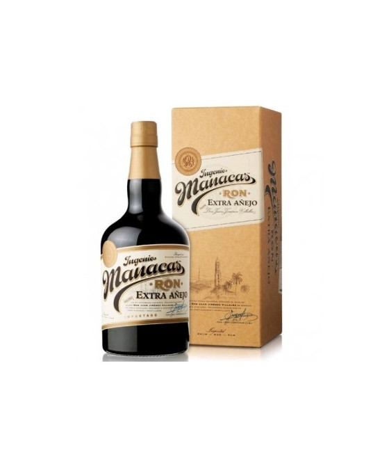 INGENIO MANACAS RON EXTRA AÑEJO 0.70cl