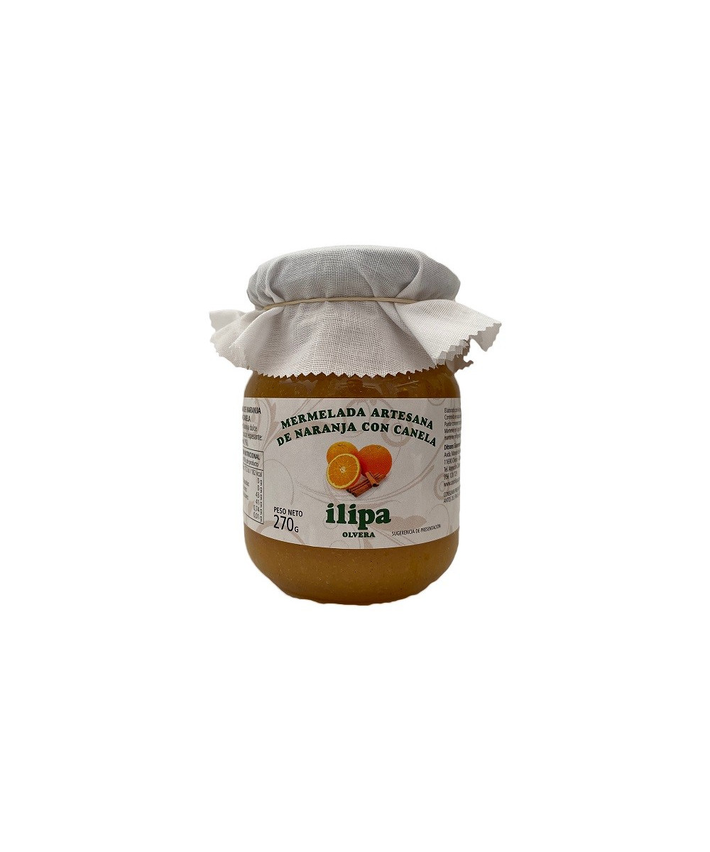 MERMELADA ARTESANA DE NARANJA CON CANELA ILIPA OLVERA