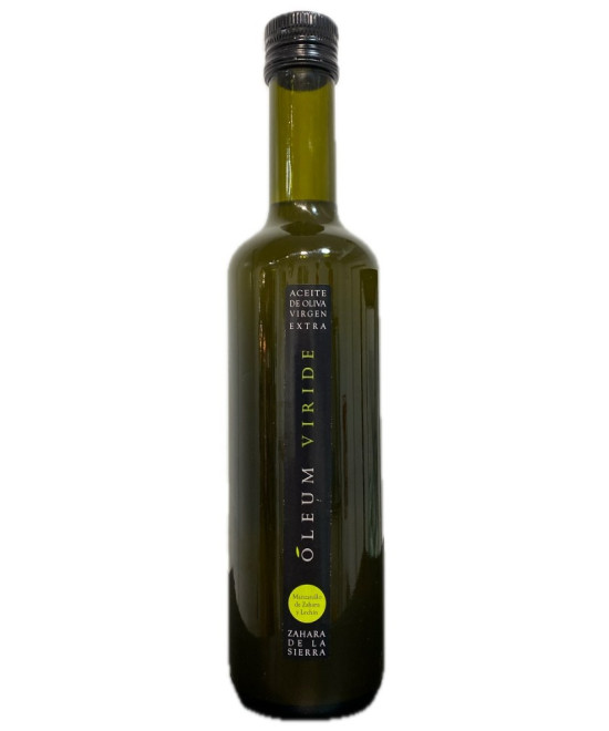 ACEITE DE OLIVA VIRGEN EXTRA ECOLÓGICO OLEUM VIRIDE 500 ML – ZAHARA DE LA SIERRA CÁDIZ