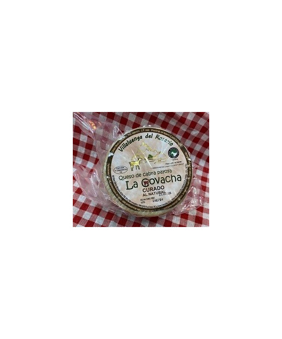 MINI QUESO DE CABRA CURADO NATURAL LA COVACHA 460g APROX