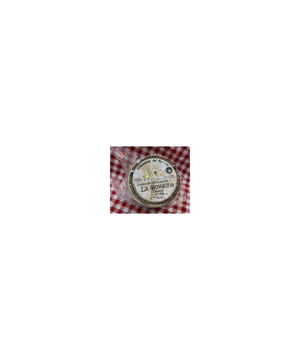 MINI QUESO DE CABRA CURADO NATURAL LA COVACHA 460g APROX