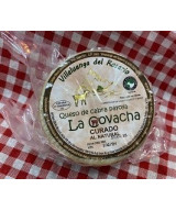 MINI QUESO DE CABRA CURADO NATURAL LA COVACHA 460g APROX