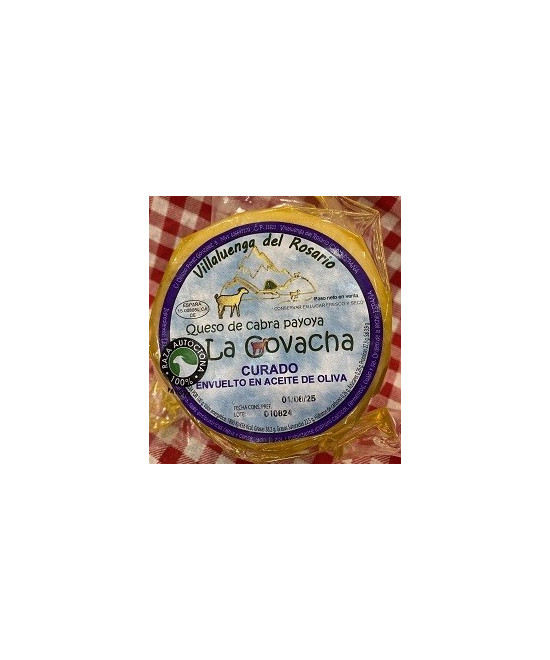 MINI QUESO DE CABRA CURADO EN ACEITE LA COVACHA 460g APROX