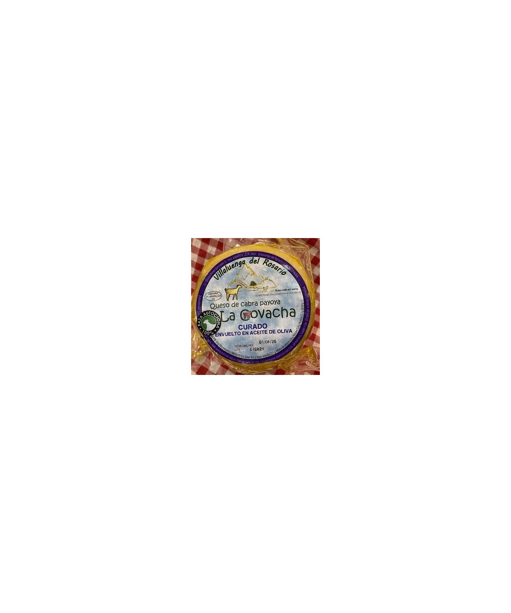 MINI QUESO DE CABRA CURADO EN ACEITE LA COVACHA 460g APROX