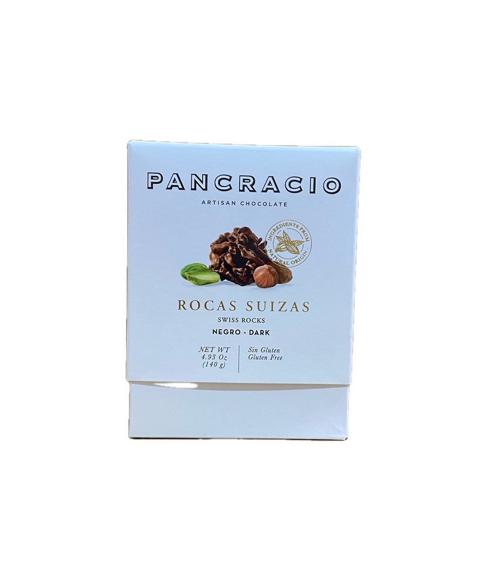 CHOCOLATE ARTESANO ROCAS SUIZAS 140g. PANCRACIO