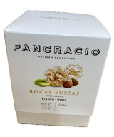 CHOCOLATE ARTESANO ROCAS SUIZAS BLANCO 140g. PANCRACIO