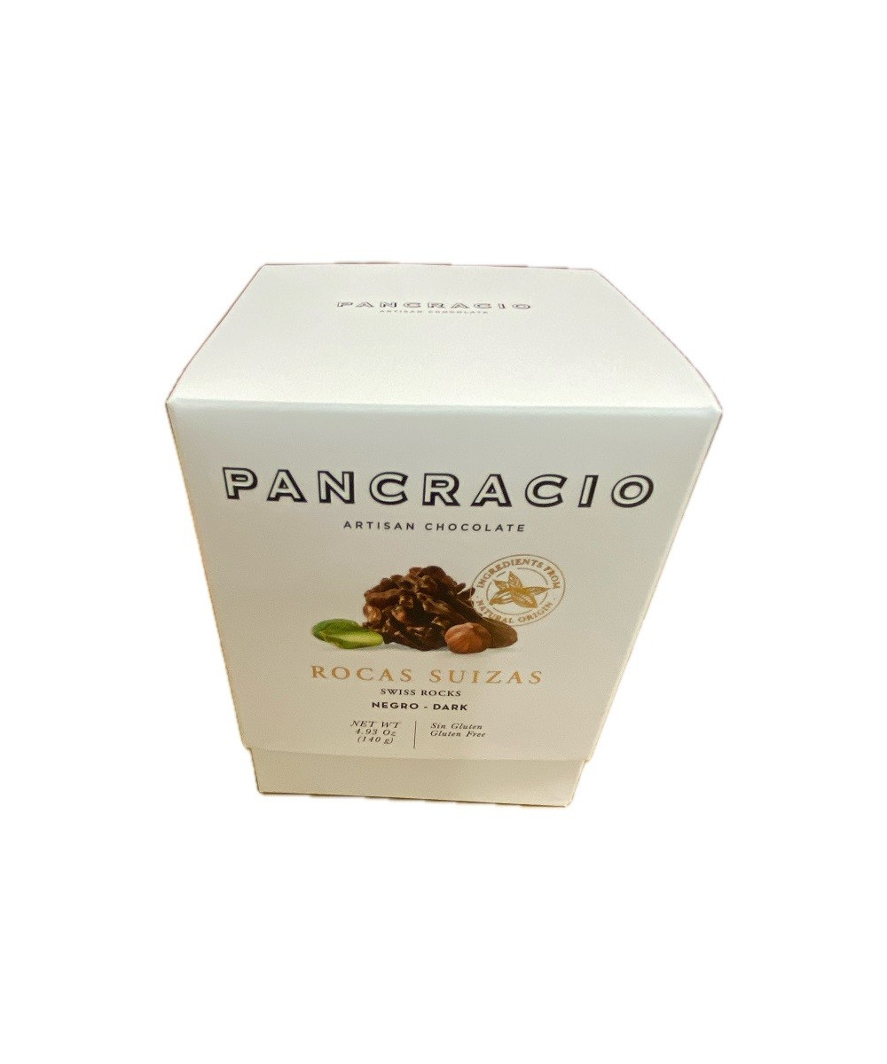 CHOCOLATE ARTESANO ROCAS SUIZAS 140g. PANCRACIO