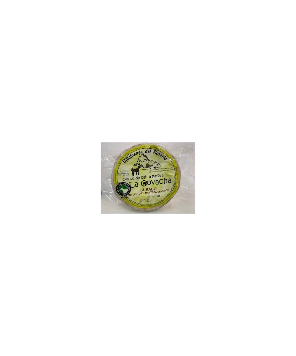 MINI QUESO DE CABRA CURADO MANTECA LA COVACHA 460g APROX