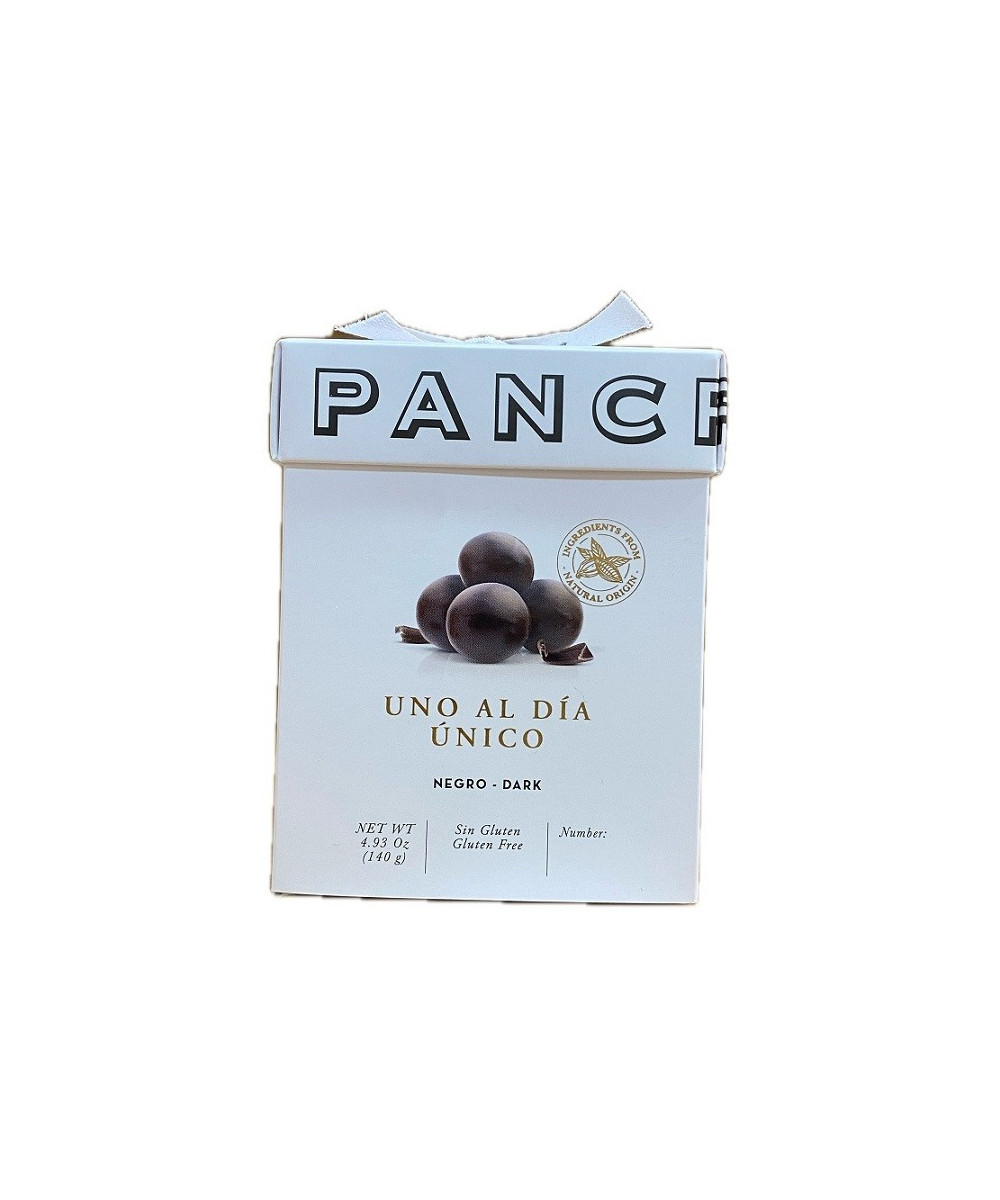 UNO AL DÍA ÚNICO CHOCOLATE NEGRO PANCRACIO 140gr.