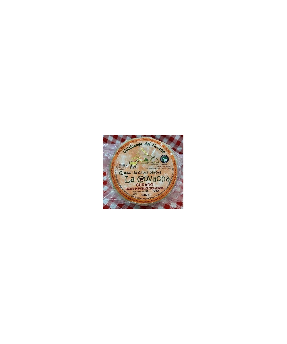 MINI QUESO DE CABRA CURADO AL ROMERO LA COVACHA 460g APROX