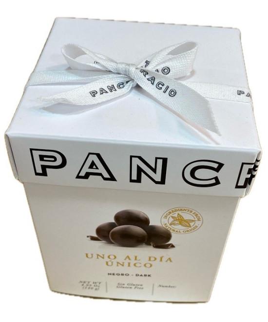 UNO AL DÍA ÚNICO CHOCOLATE NEGRO PANCRACIO 140gr.
