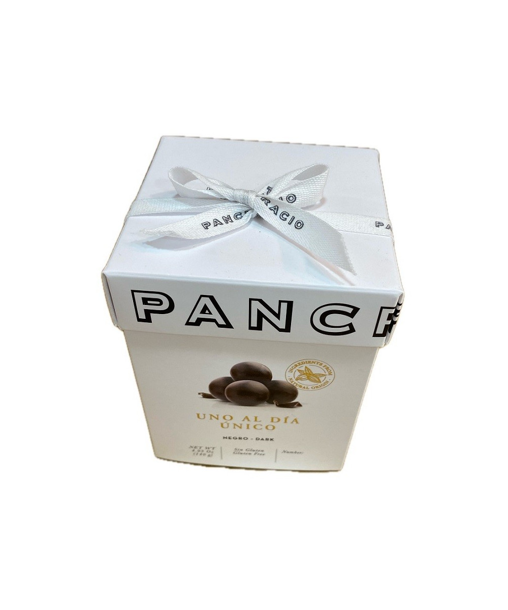 UNO AL DÍA ÚNICO CHOCOLATE NEGRO PANCRACIO 140gr.