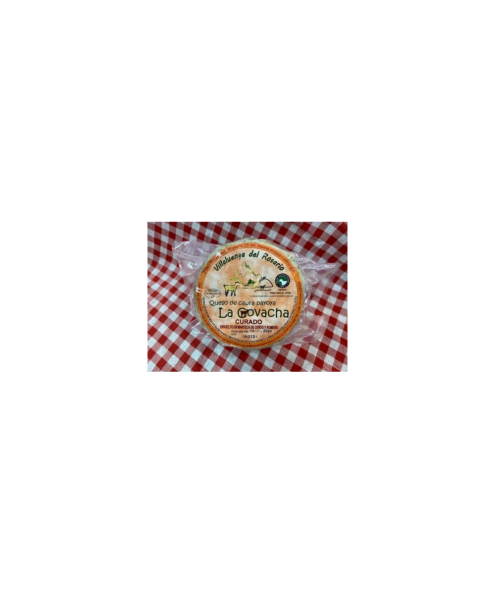 MINI QUESO DE CABRA CURADO AL ROMERO LA COVACHA 460g APROX