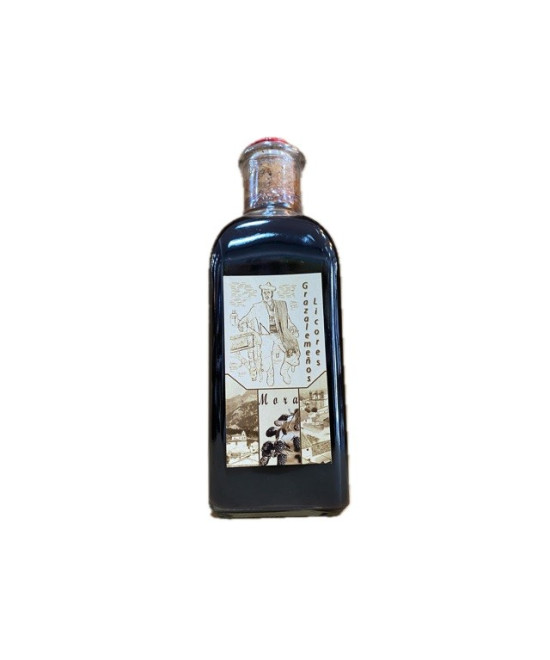 LICOR DE MORA 500 ml. GRAZALEMEÑOS LICORES ARTESANOS