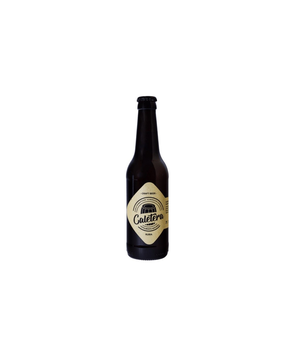 CERVEZA CALETERA RUBIA 33cl
