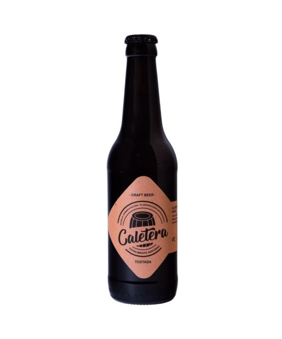 CERVEZA CALETERA TOSTADA 33cl.