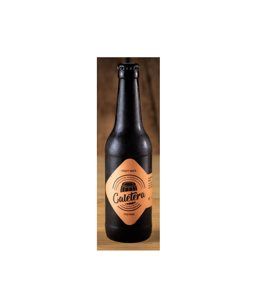 CERVEZA CALETERA TOSTADA 33cl.
