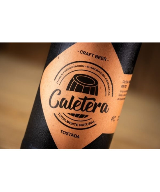 CERVEZA CALETERA TOSTADA 33cl.