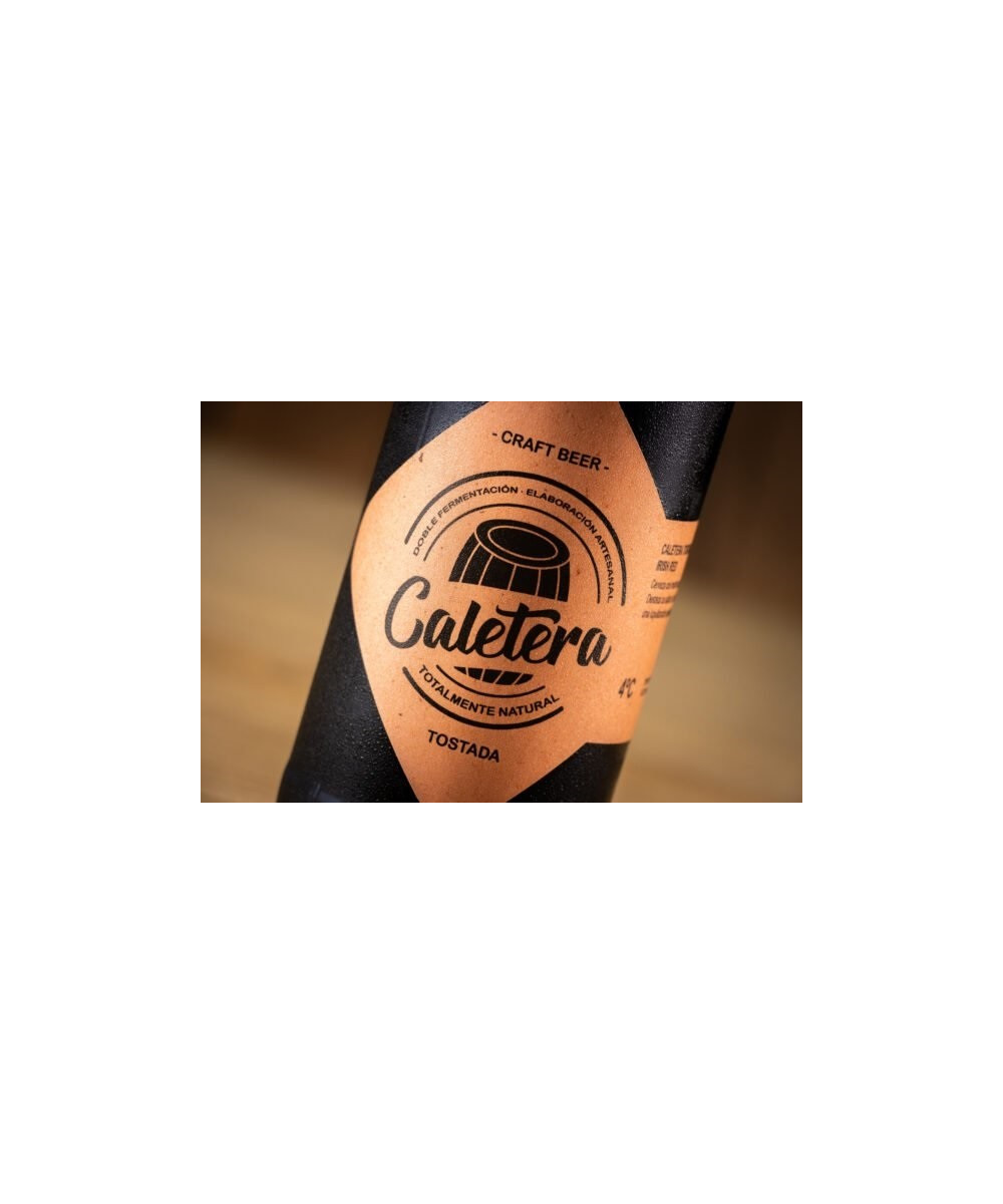 CERVEZA CALETERA TOSTADA 33cl.