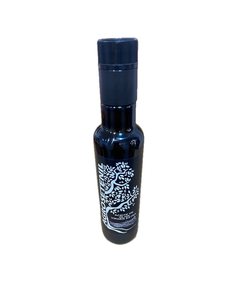 AOVE AGROSETENIL 250 ML BOTELLA CRISTAL – ACEITE VIRGEN EXTRA GOURMET DE CÁDIZ
