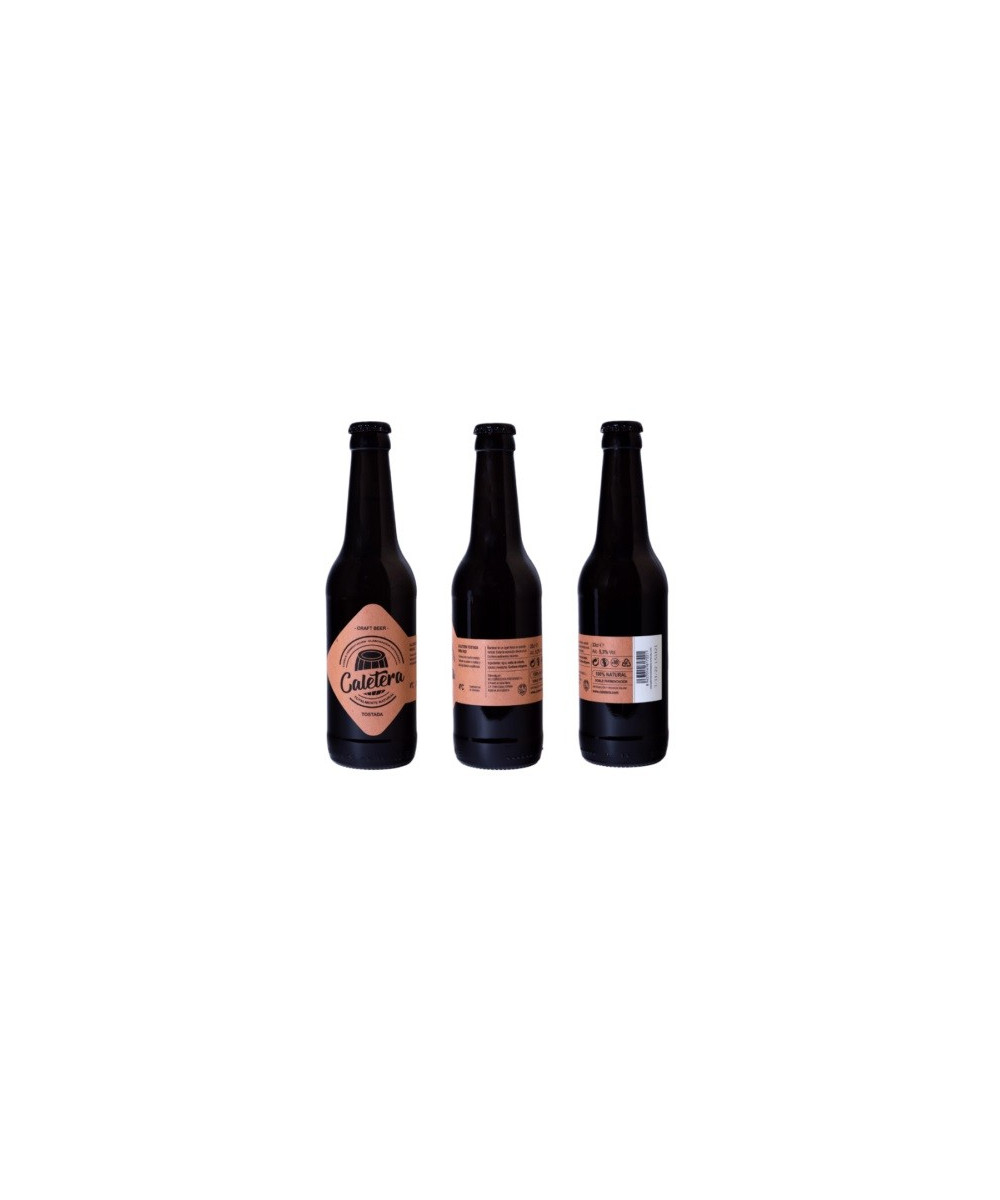 CERVEZA CALETERA TOSTADA 33cl.