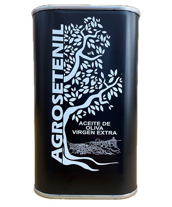 ACEITE DE OLIVA VIRGEN EXTRA 1 LITRO LATA AGROSETENIL – TRADICIÓN DE LA SIERRA DE CÁDIZ