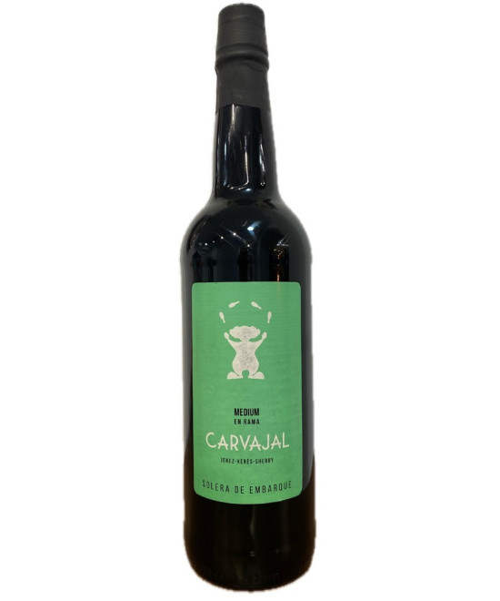 MEDIUM EN RAMA CARVAJAL “SOLERA DE EMBARQUE” 75 CL – JEREZ EXCLUSIVO Y AUTÉNTICO