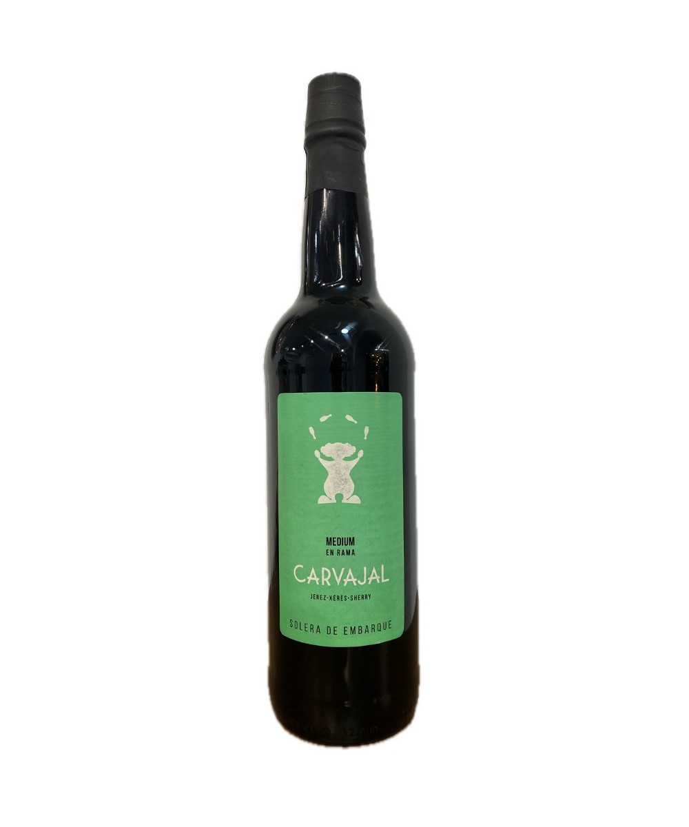 MEDIUM EN RAMA CARVAJAL “SOLERA DE EMBARQUE” 75 CL – JEREZ EXCLUSIVO Y AUTÉNTICO