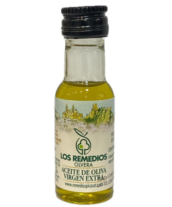 ACEITE DE OLIVA VIRGEN EXTRA 20 ML ACEITES SIERRA DE CÁDIZ CRDO OLVERA - CALIDAD PREMIUM

