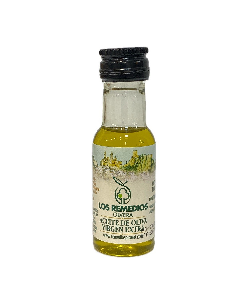ACEITE DE OLIVA VIRGEN EXTRA 20 ML ACEITES SIERRA DE CÁDIZ CRDO OLVERA - CALIDAD PREMIUM

