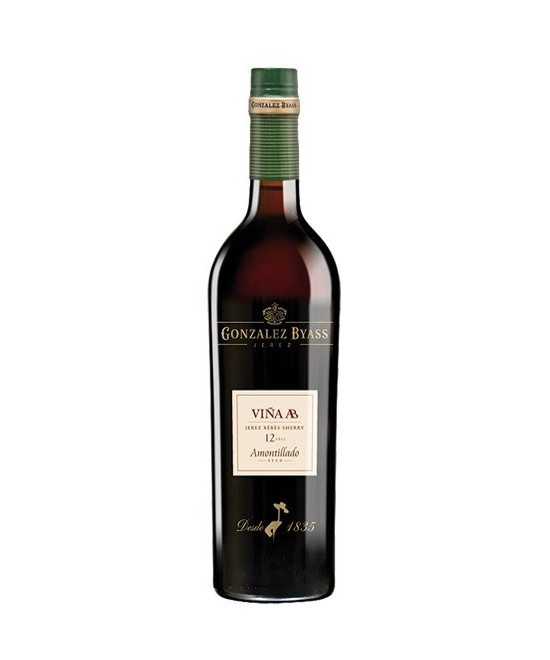 VIÑA AB AMONTILLADO 12 AÑOS GONZÁLEZ BYASS SHERRY