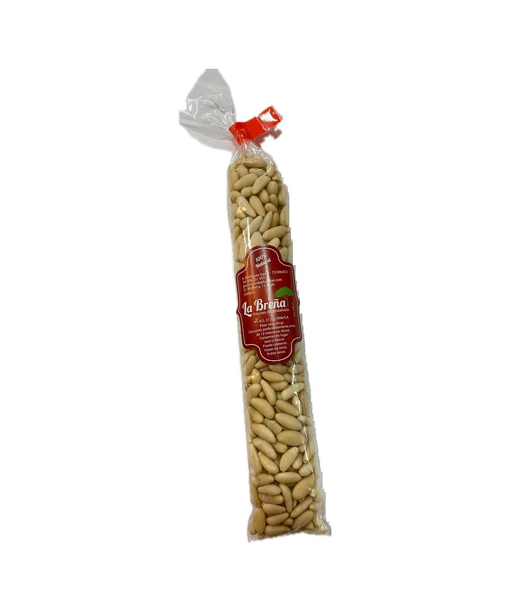 PIÑONES DE LA BREÑA 50 G – ARTESANALES Y NATURALES DEL PARQUE NATURAL DE BARBATE