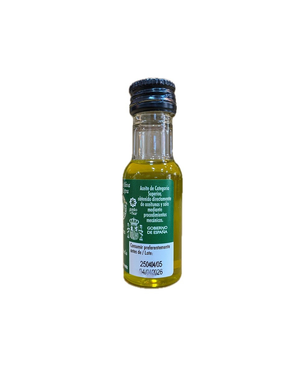 ACEITE DE OLIVA VIRGEN EXTRA 20 ML ACEITES SIERRA DE CÁDIZ CRDO OLVERA - CALIDAD PREMIUM

