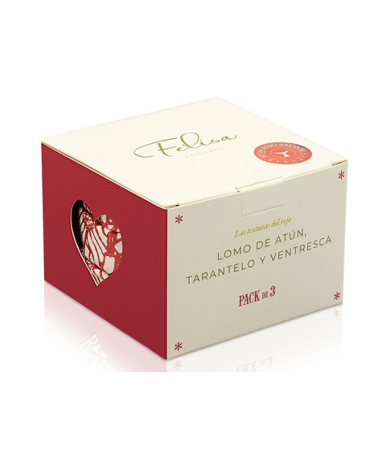 CAJA DE TEXTURAS DEL ATÚN ROJO FELISA GOURMET