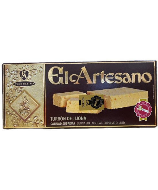 TURRÓN DE JIJONA EL ARTESANO 200G CALIDAD SUPREMA