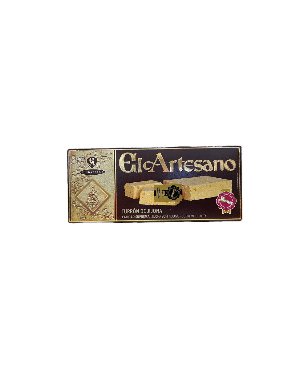 TURRÓN DE JIJONA EL ARTESANO 200G CALIDAD SUPREMA