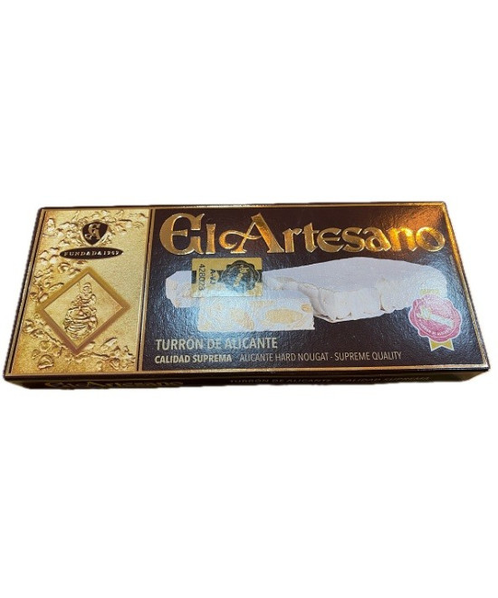 TURRÓN DE ALICANTE EL ARTESANO 200G CALIDAD SUPREMA