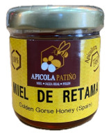 MIEL DE RETAMA APÍCOLA PATIÑO 60 G – TARRO ARTESANAL DE CONIL (CÁDIZ)